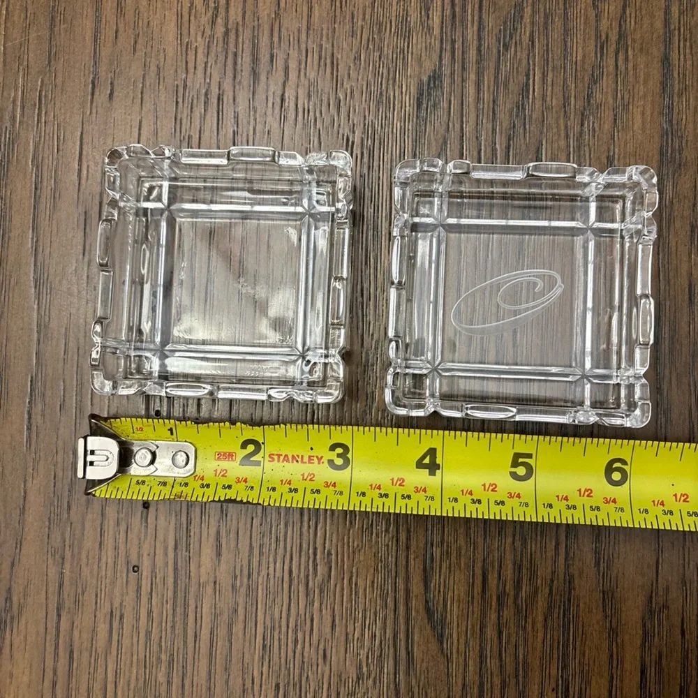 Crystal Trinket Dishes